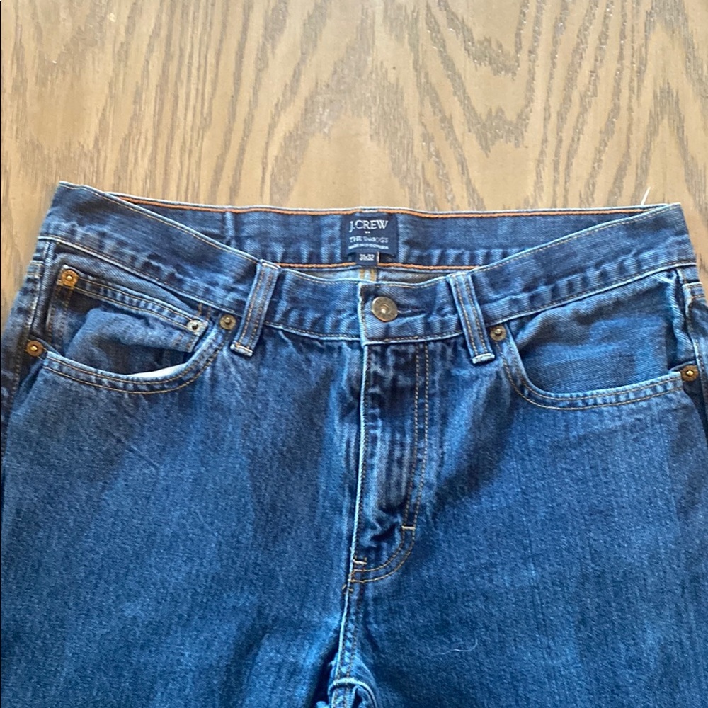 J. Crew Blue Straight Jeans Classic Style